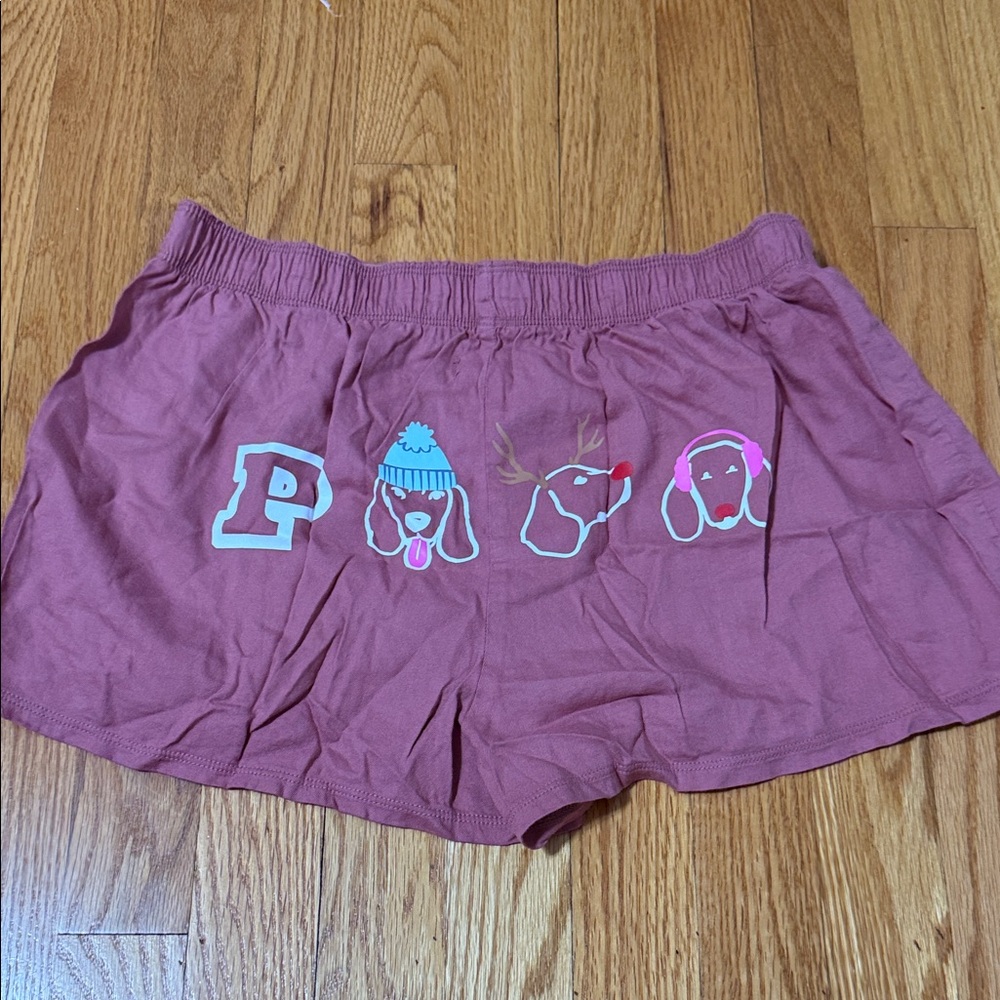 PINK Victoria's Secret Mauve Boxer Shorts
